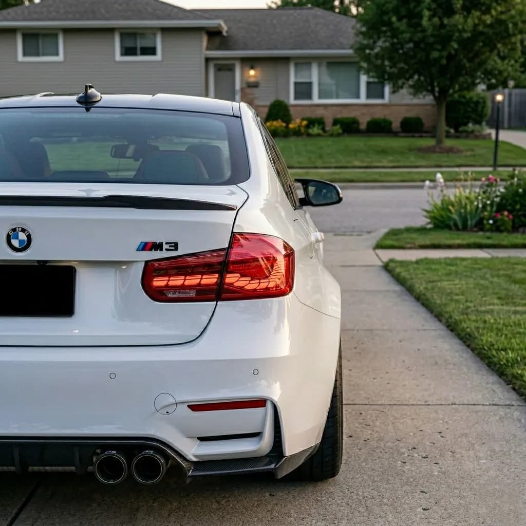 BMW F30 M3 F80 LED aizmugurējie lukturi - CSL un GTS dizains