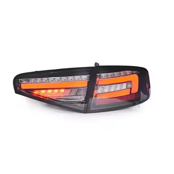 Audi A4 B8.5 LED Tail Lights — B9-Style (2012–2016) - Red