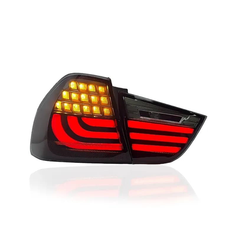 BMW E90 LCI LED Tail Lights — OEM Refresh (2009-2011) - Red