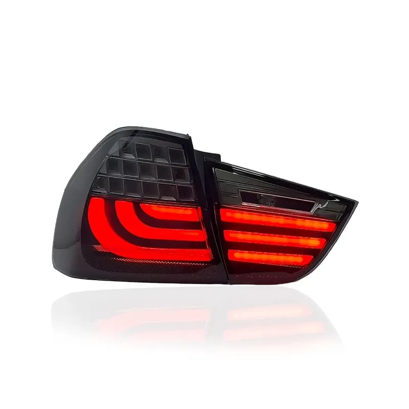 BMW E90 LCI LED Tail Lights — OEM Refresh (2009-2011) - Red