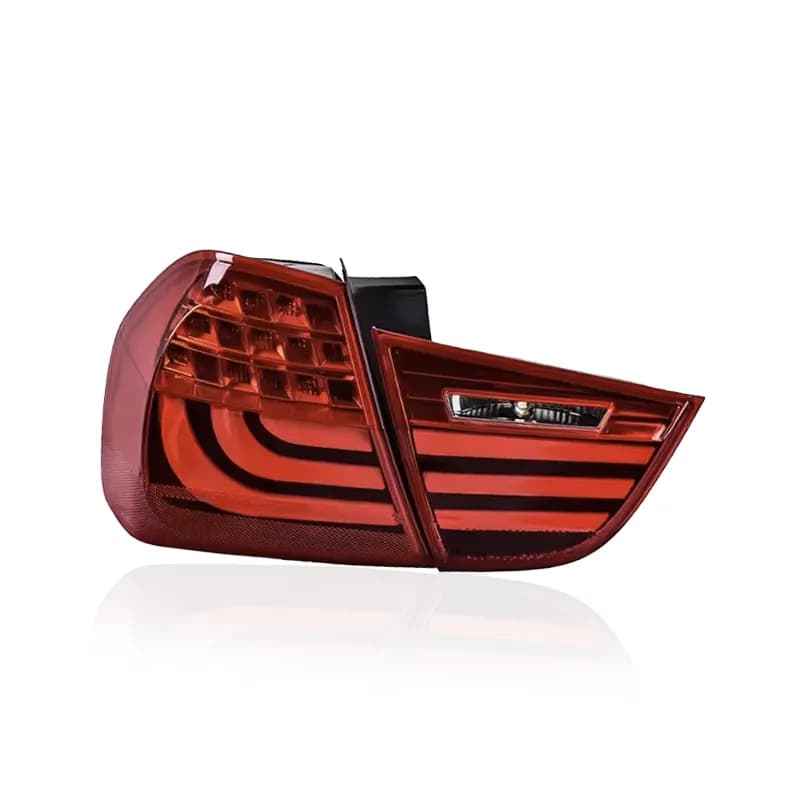 BMW E90 LCI LED Tail Lights — OEM Refresh (2009-2011) - Red