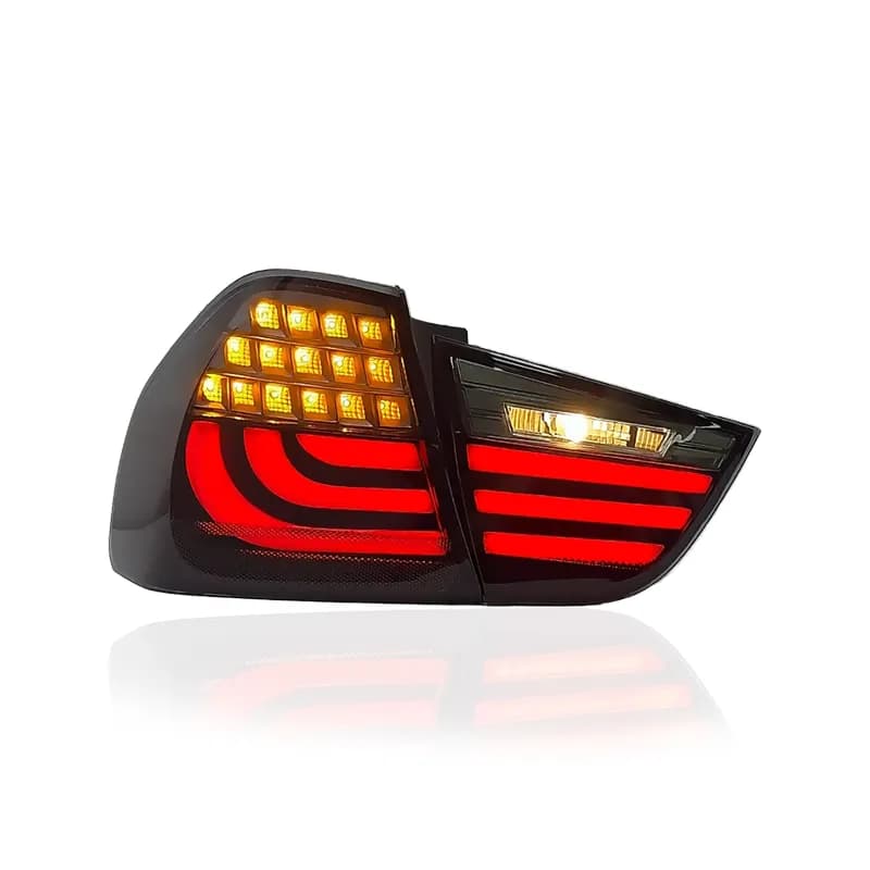 BMW E90 LCI LED Tail Lights — OEM Refresh (2009-2011) - Red