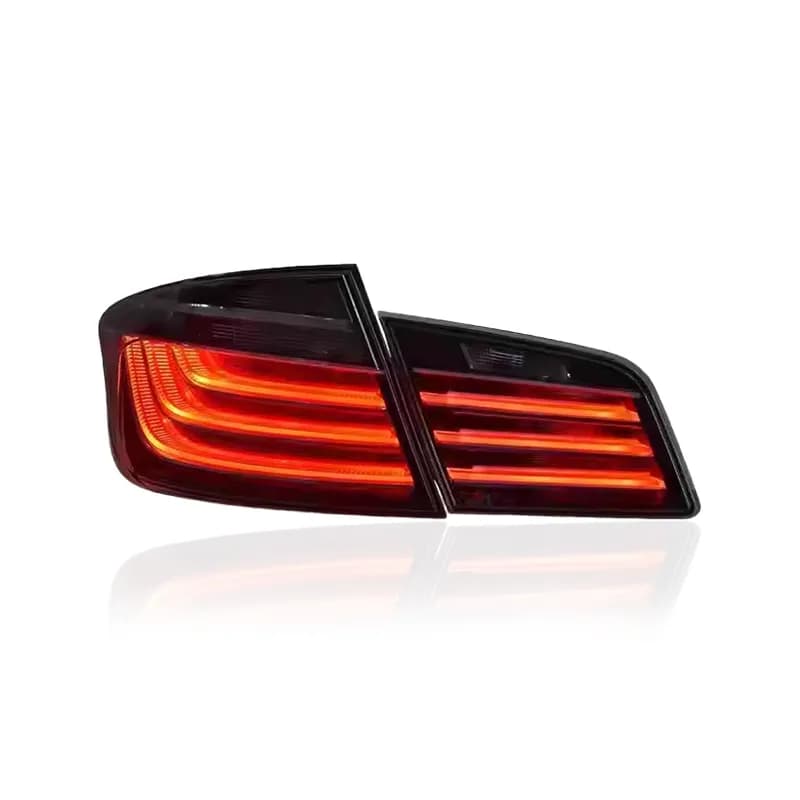 BMW F10 5 Series & M5 LCI Style LED Tail Lights (2010-2017) - Red