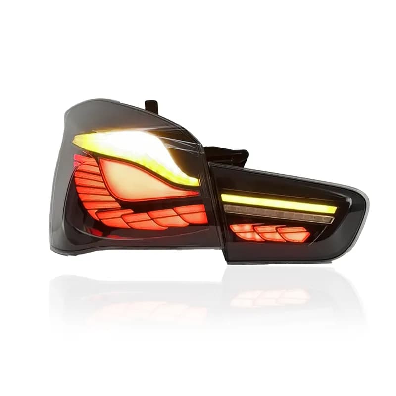 BMW 1 Series (F20/F21) GTS-Style LED Tail Lights — Sequential Indicators & Startup Animation — LC...