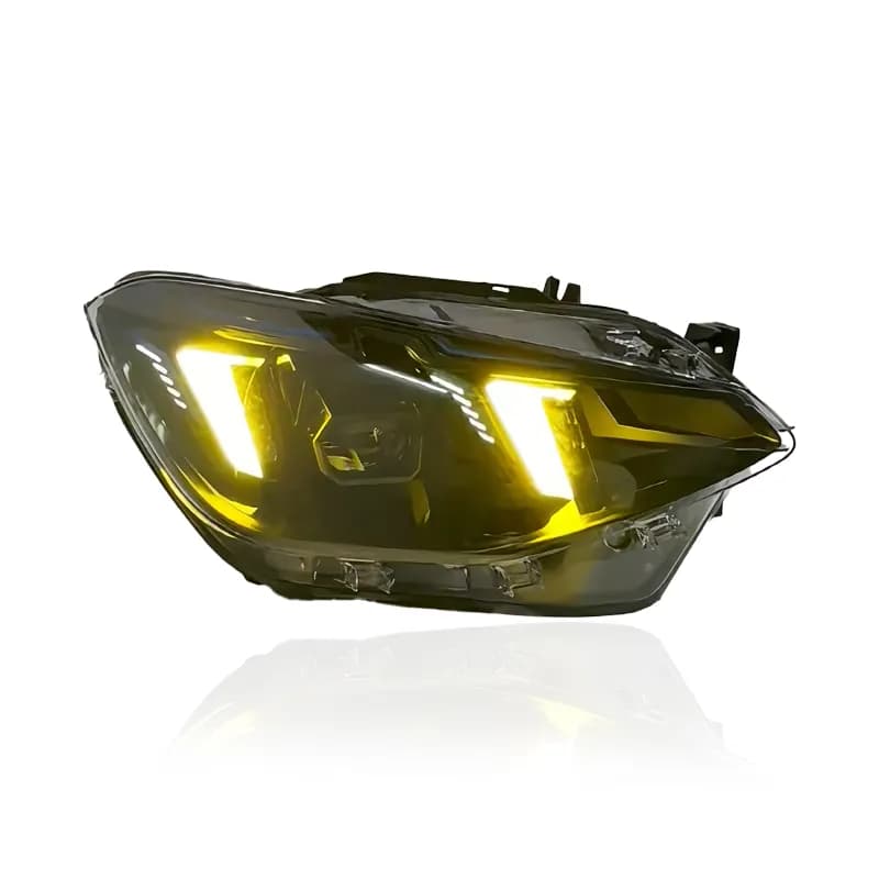 BMW 1 Series (F20/F21) Arrow-DRL LED Headlights — Switchable White/Yellow DRL — Pre-LCI 2011–2015...