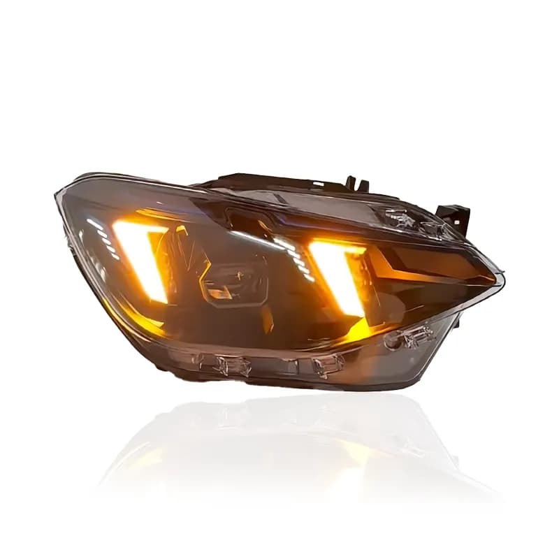 BMW 1 Series (F20/F21) Arrow-DRL LED Headlights — Switchable White/Yellow DRL — Pre-LCI 2011–2015...