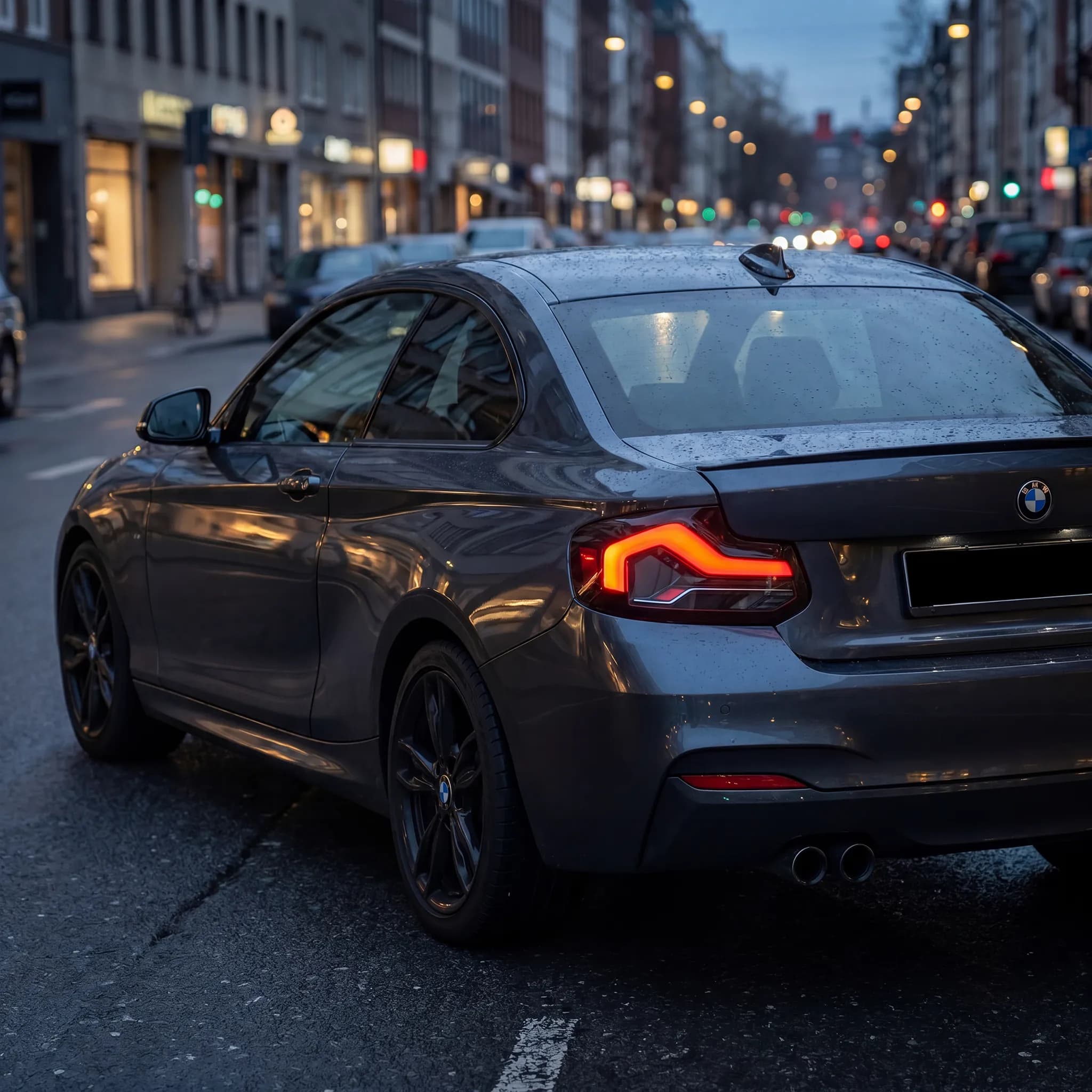 BMW 2 Series (F22/F23) & M2 G87-Style LED Tail Lights — Modern M2 Look — 2014–2021