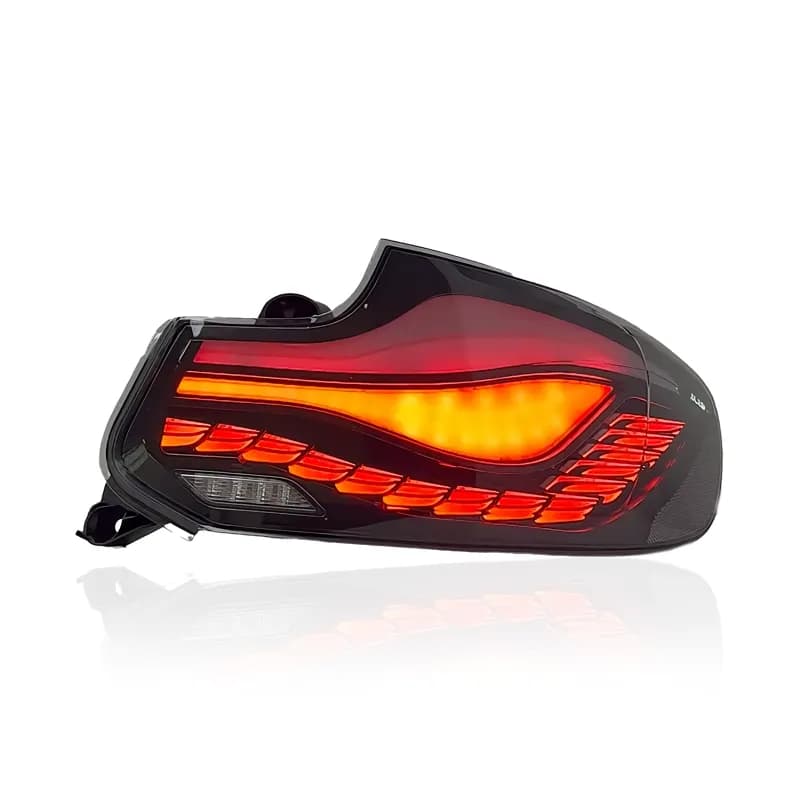 BMW 2 Series (F22/F23) & M2 GTS OLED-Style LED Tail Lights — Sequential Euro Amber — 2014–2021 - Red