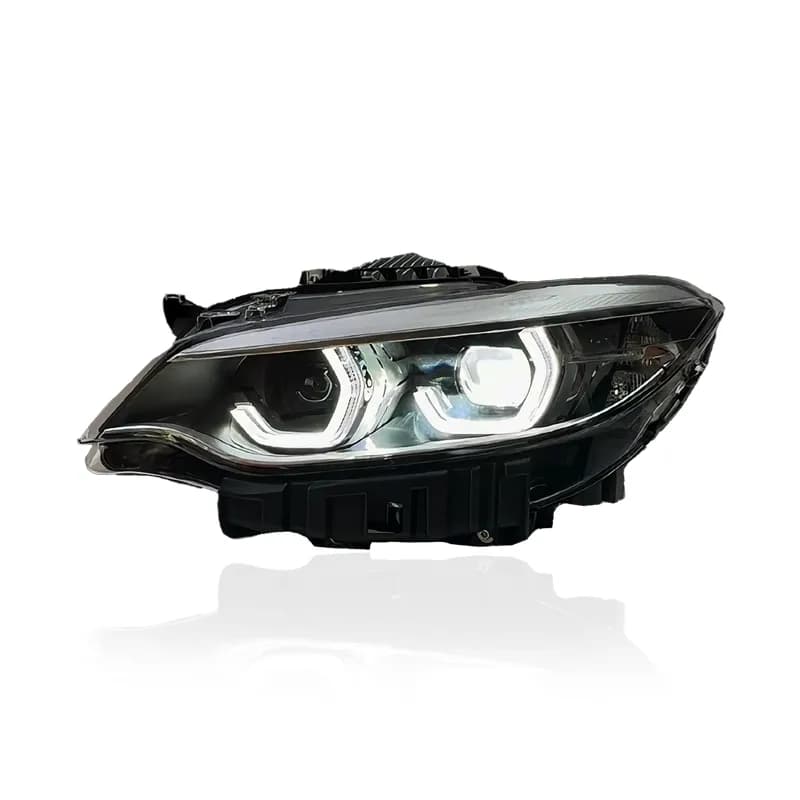 BMW 2 Series (F22/F23) & M2 Icon-Style Full LED Headlights — White/Yellow DRL — 2014–2021 - White...