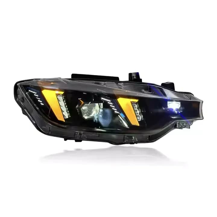 BMW F30/F31 2024+ Arrow-Style LED Headlights  - White (LHD)