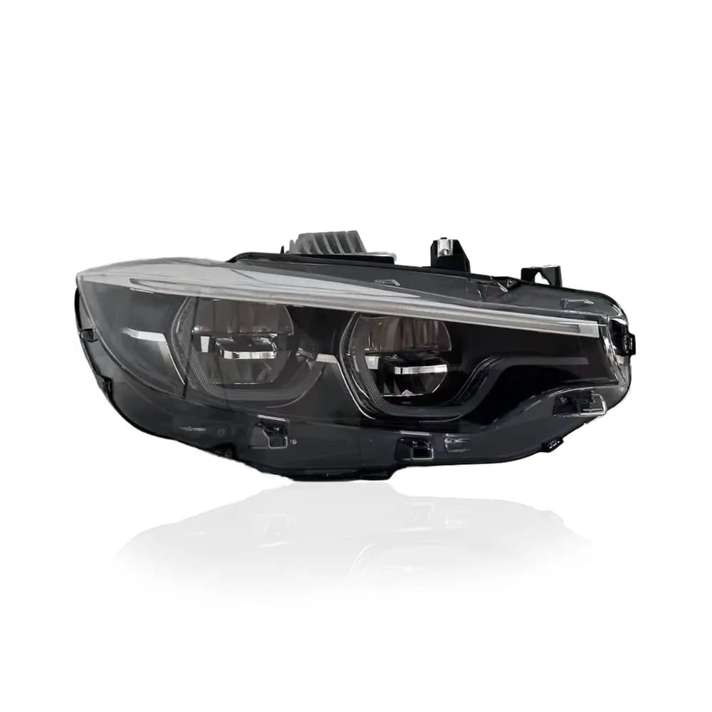 CSL Icon-Style LED Headlights — BMW 4 Series, M3 & M4 (F32/F80/F82) - White (LHD)