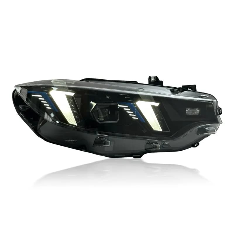 BMW (F32/F33/F36) & M3 (F80) / M4 (F82/F83) Arrow-DRL LED Headlights — Yellow/White DRL — 2013–20...
