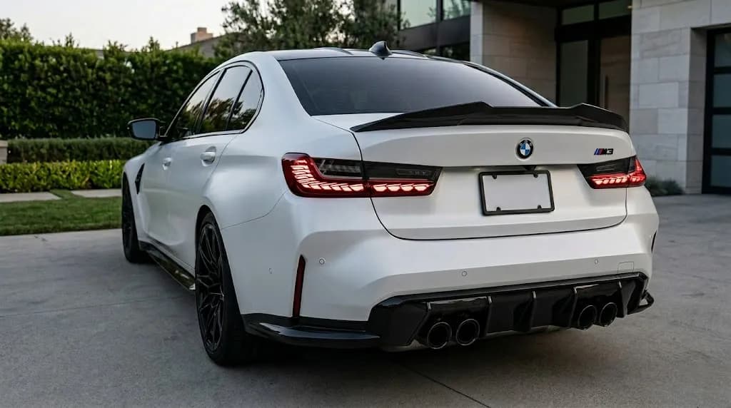 BMW G20 / G80 M3 GTS OLED Stila LED Aizmugurējie Lukturi (2018-2022) - Red