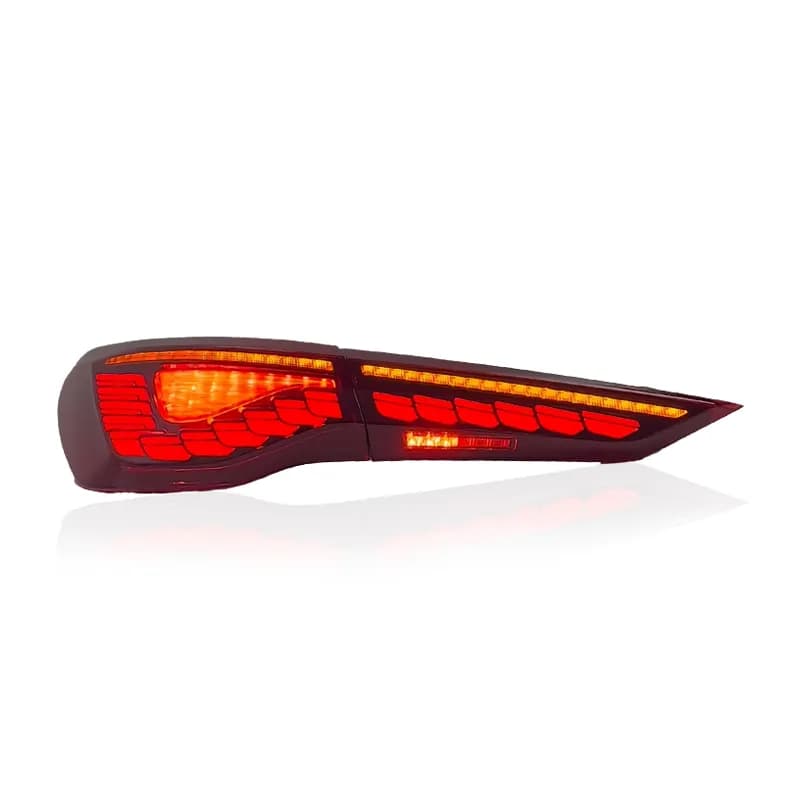 BMW G22 / G82 M4 GTS OLED Style LED Tail Lights (2020-2024) - Red