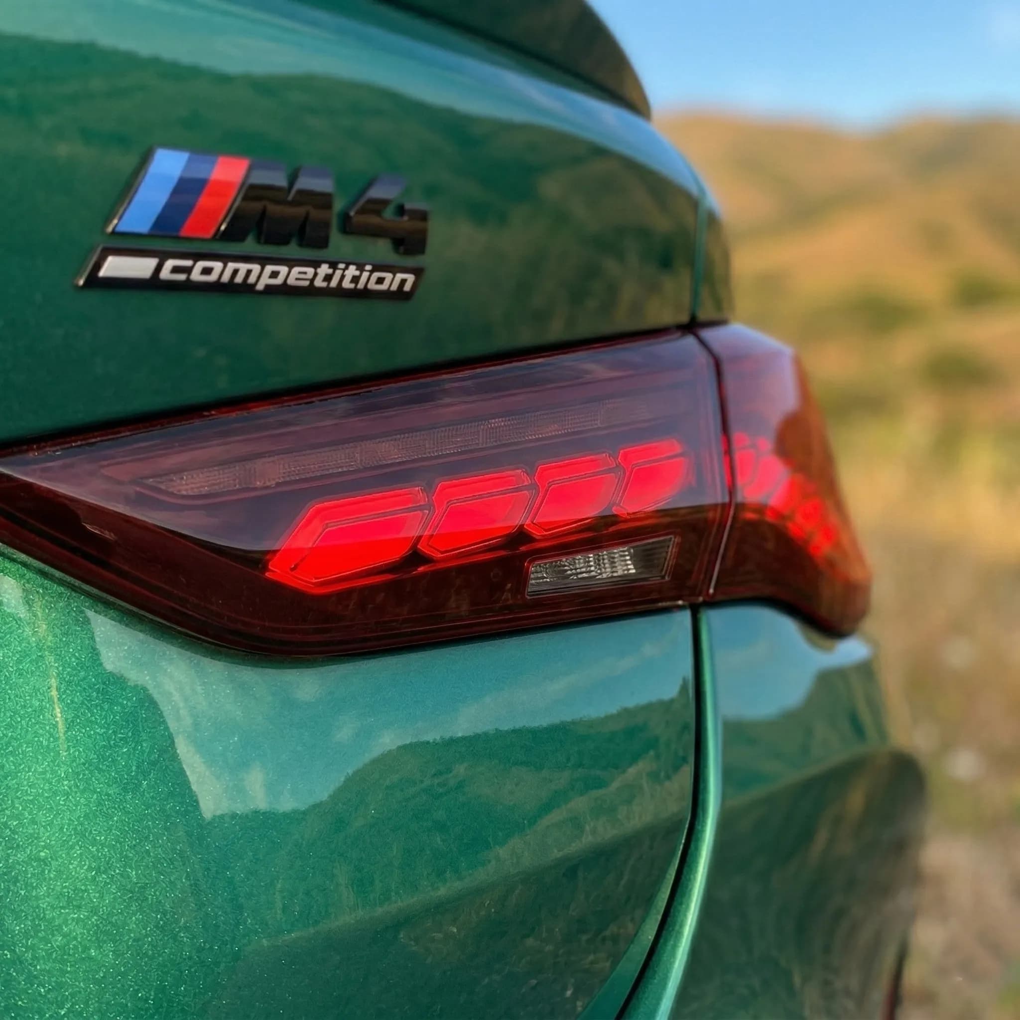 BMW G22 / G82 M4 GTS OLED Style LED Tail Lights (2020-2024) - Red
