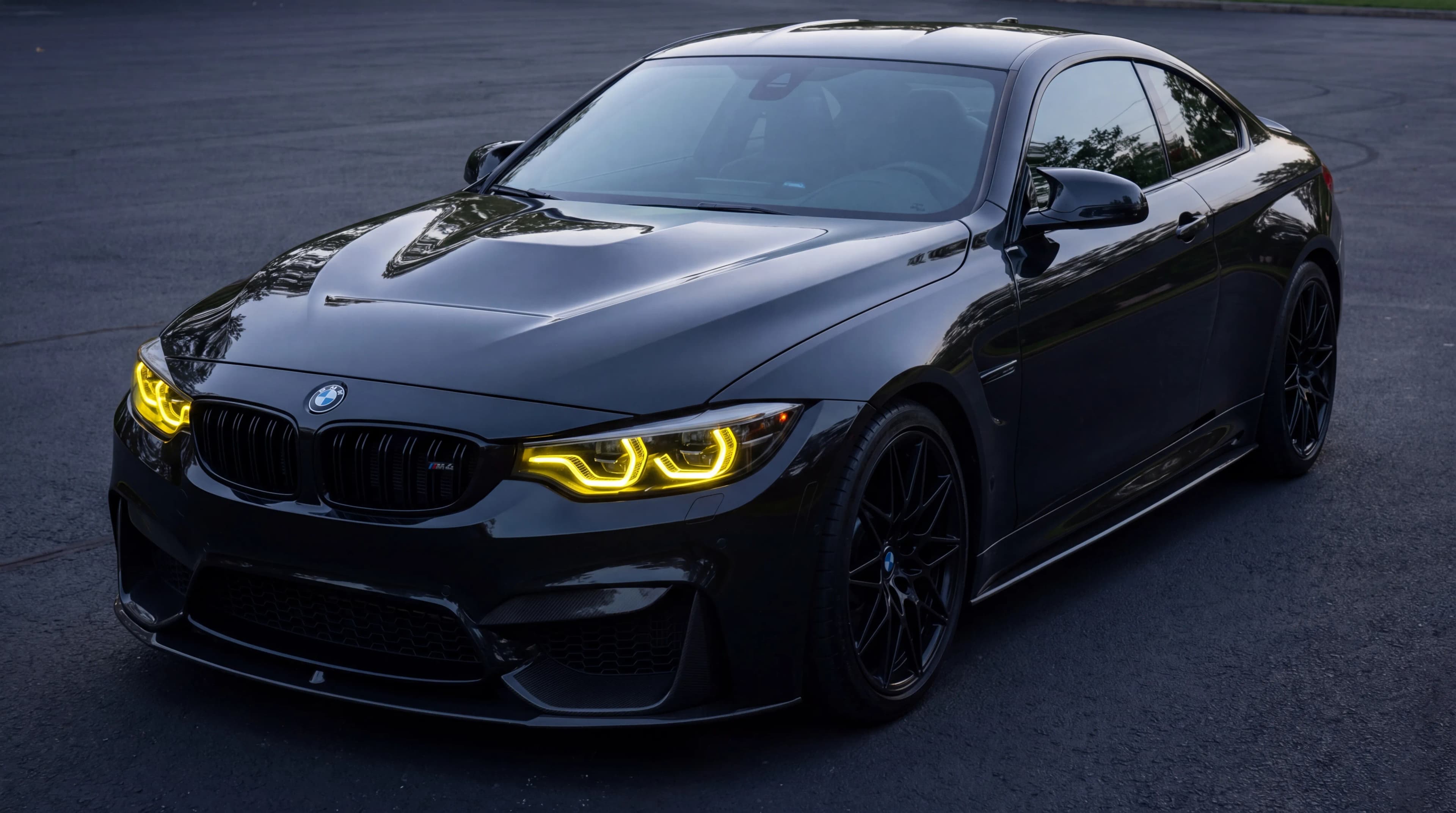 Switchable CSL White/Yellow DRL Modules for BMW F32 4 Series, M3 & M4 — Adaptive LED Icon