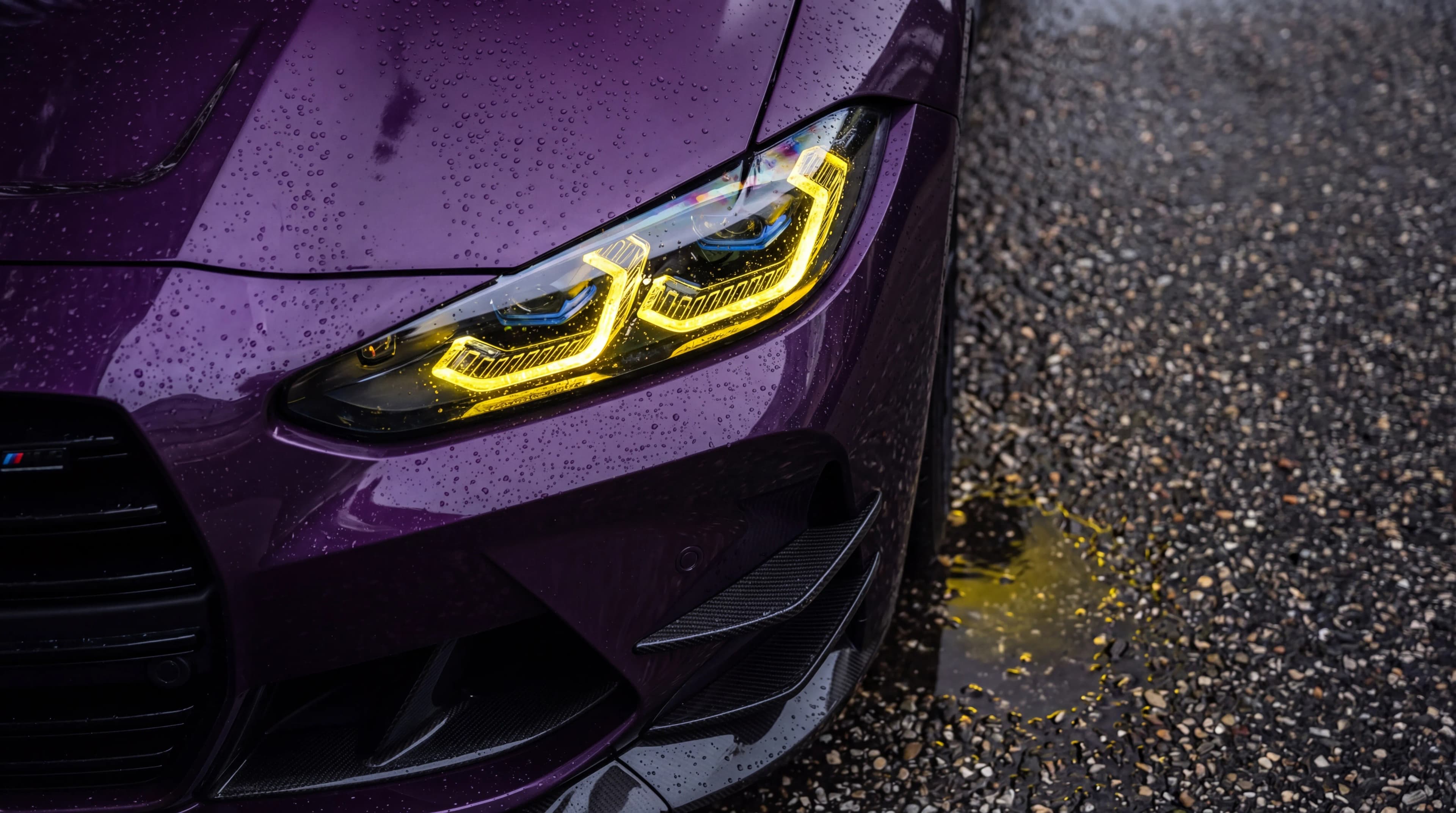 CSL Weiß/Gelb Umschaltbare Tagfahrlicht-Module — BMW G22 4er, G80 M3, G82 M4 Laser