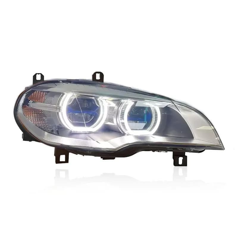 BMW X5 (E70) LED Angel-Eye Headlights — OEM+ Plug-and-Play (2008-2013) (LHD)