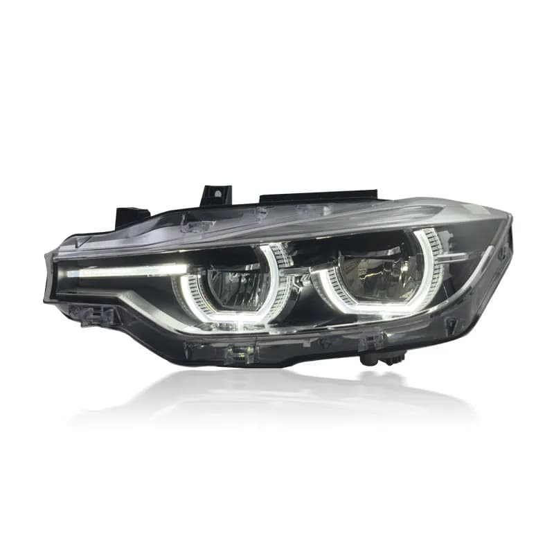 CSL Icon-Style LED Headlights — BMW 3 Series (F30/F31) - White (LHD)