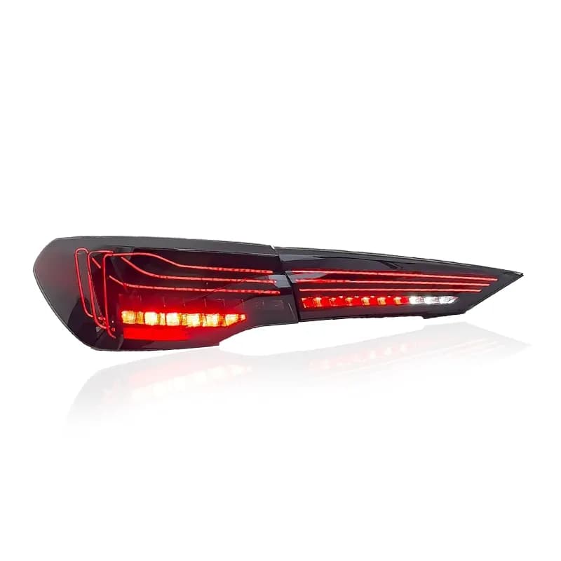 BMW G22 / G82 M4 Laser Style LED Tail Lights (2020-2024) - Red