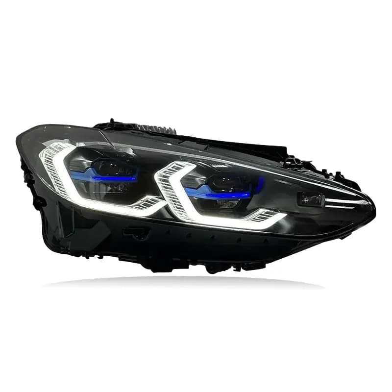 CSL-Style Laser LED-Scheinwerfer — BMW 4er (G22) & M3/M4 (G80/G82) - White (LHD)