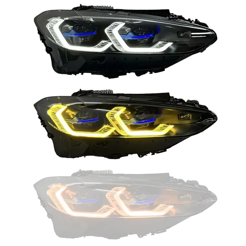 Zweifarbig Weiß/Gelb preview