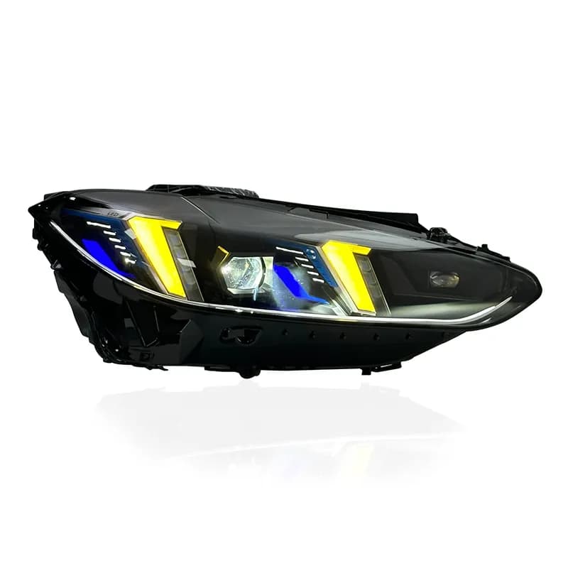 CSL-Style Arrow-DRL LED Headlights — BMW 4 Series (G22) & M3/M4 (G80/G82) - White (LHD)