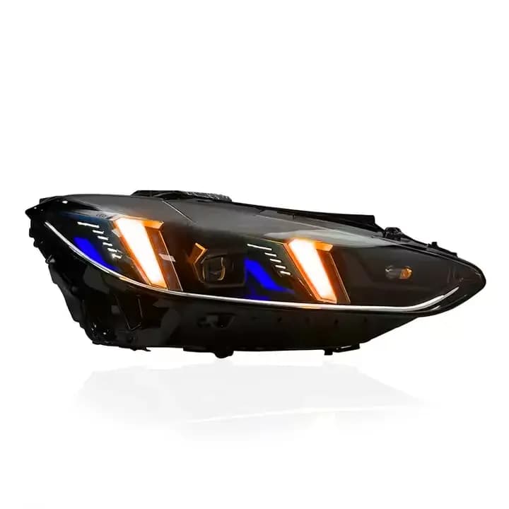 CSL-Style Arrow-DRL LED Headlights — BMW 4 Series (G22) & M3/M4 (G80/G82) - White (LHD)