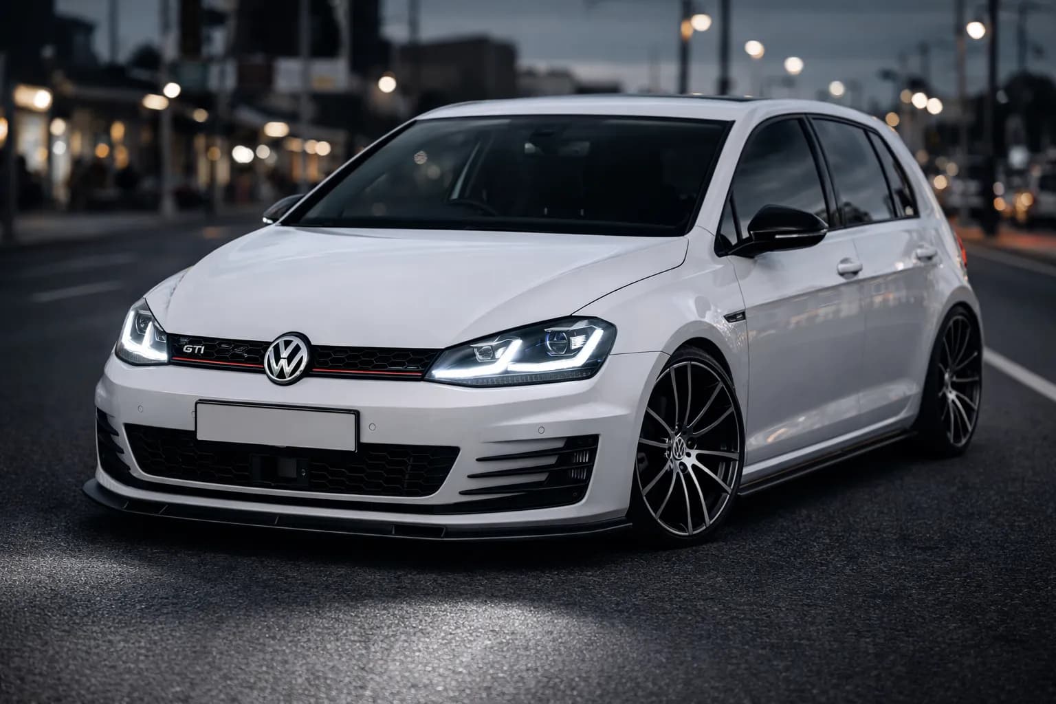 Reflektory Full LED VW Golf 7 / 7.5 — Styl Mk7.5 GTI (2012-2021) (LHD)
