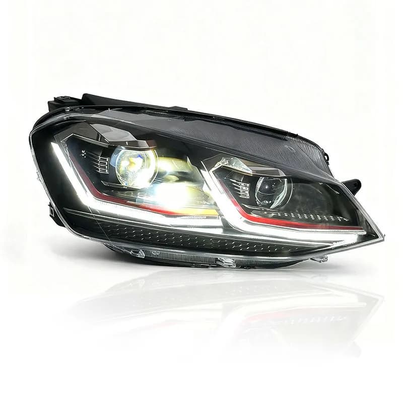 Reflektory Full LED VW Golf 7 / 7.5 — Styl Mk7.5 GTI (2012-2021) (LHD)
