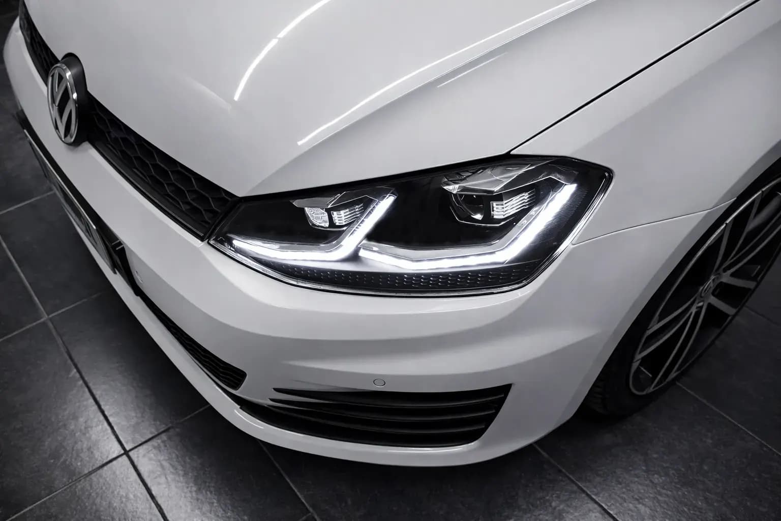 Reflektory Full LED VW Golf 7 / 7.5 — Styl Mk7.5 GTI (2012-2021) (LHD)