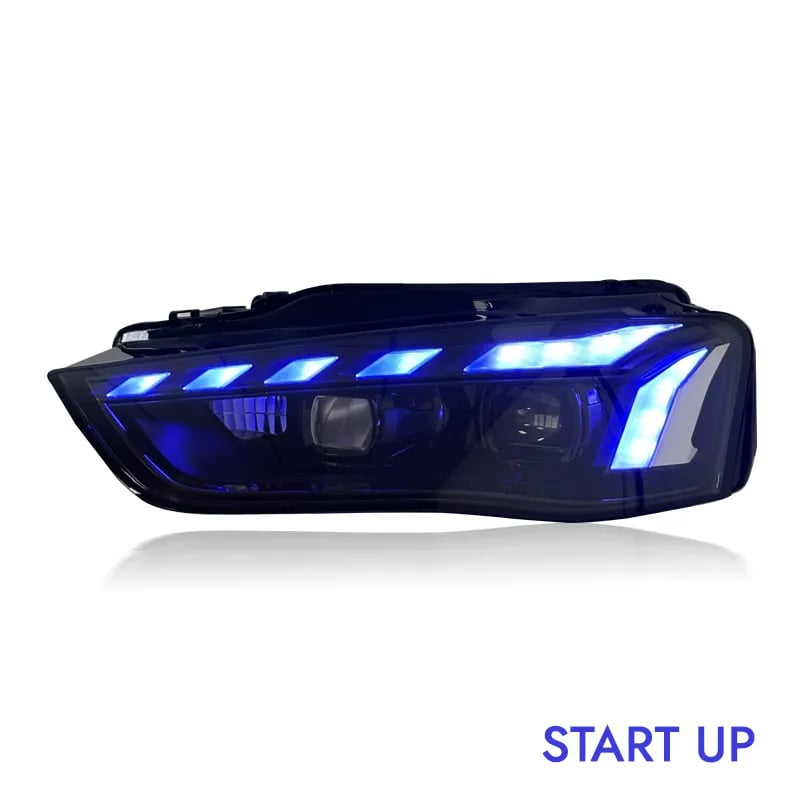 Audi A4 / S4 / RS4 B8.5 (2012-2016) 2020+ Style LED Headlights thumbnail 6