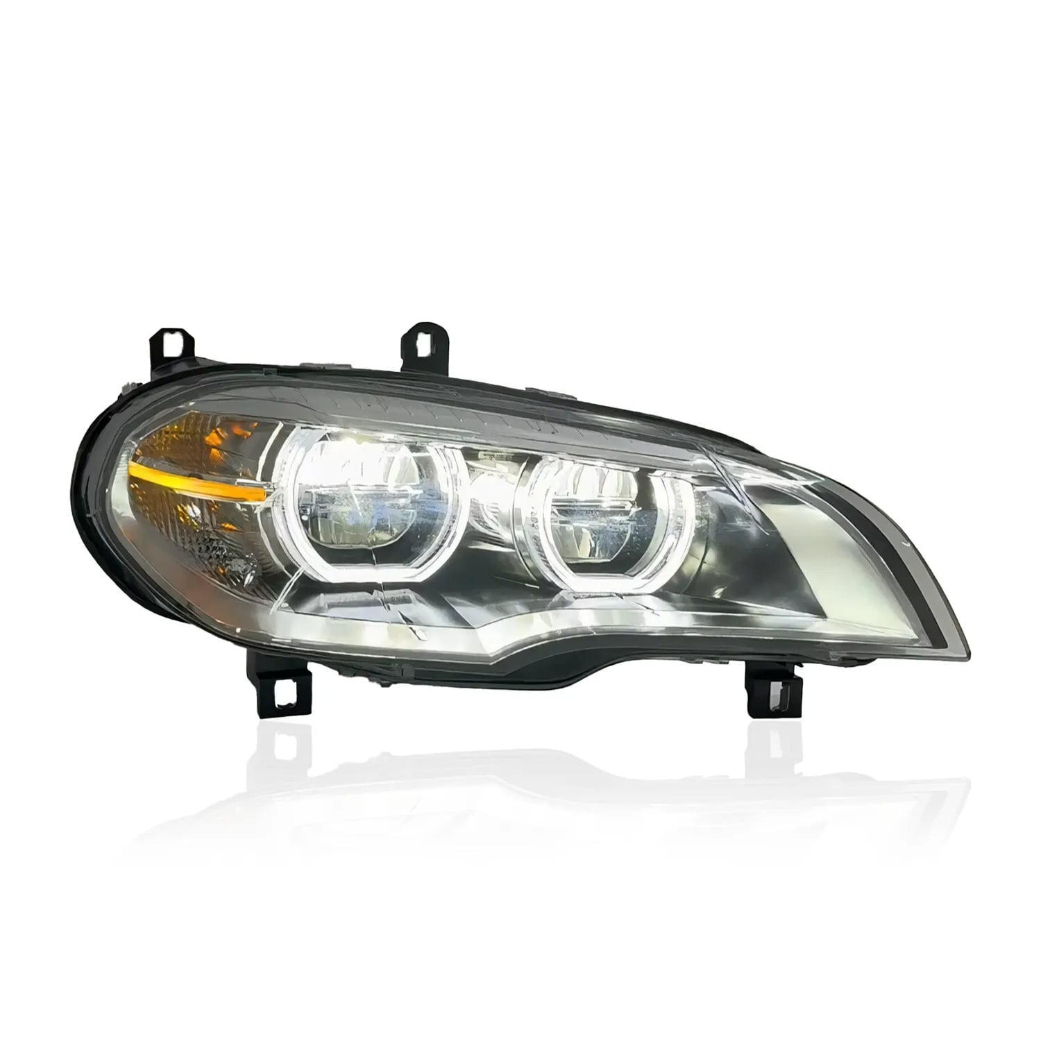 BMW X5 (E70) reflektory LED Angel Eye — OEM+ plug-and-play (2008–2013) thumbnail 4