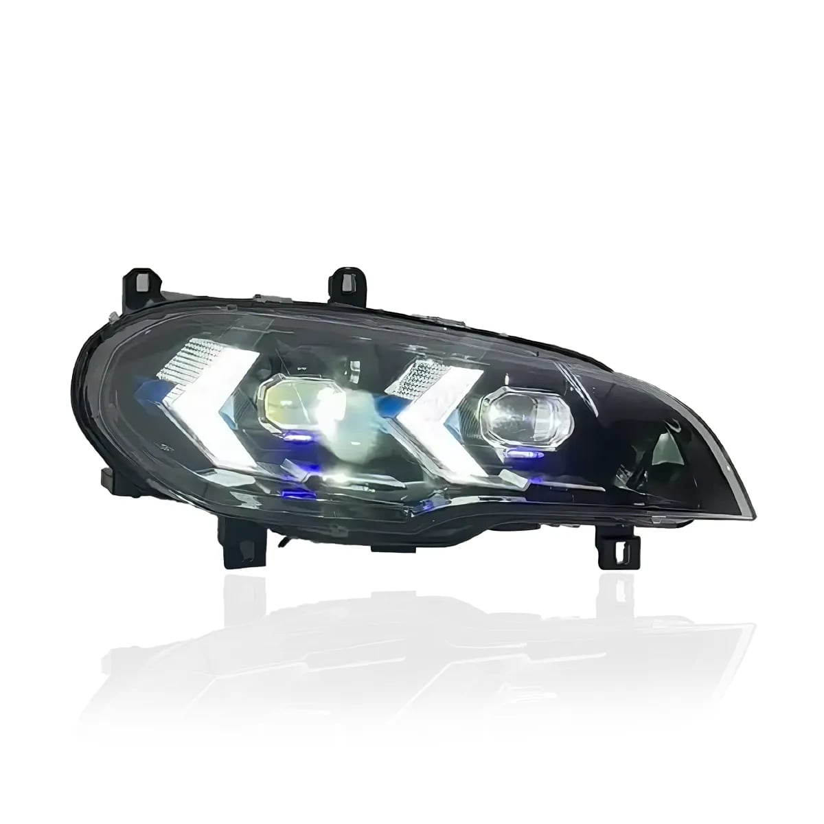 BMW X5 E70 & X5 M Voll-LED-Scheinwerfer mit Pfeil-Tagfahrlicht — Halogen, Xenon & adaptives Xenon — 2007–2013 thumbnail 3