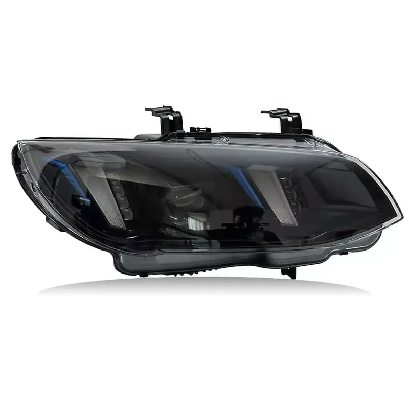BMW E90 Aggressive Black Housing LED Headlights (Pre-LCI & LCI) 2005–2012 thumbnail 6