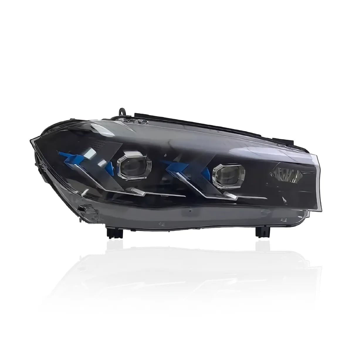 BMW X5 F15 / X6 F16 & X5 M / X6 M Snake-Eye LED-Scheinwerfer — Pfeil-Tagfahrlicht im G05-Facelift-Look — 2013–2019 thumbnail 5