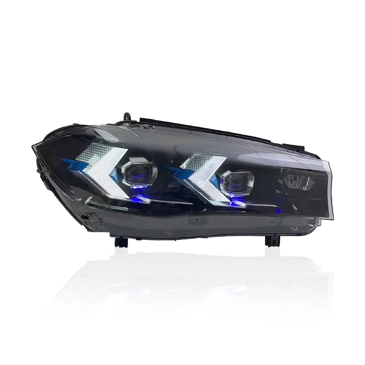 BMW X5 F15 / X6 F16 & X5 M / X6 M Snake-Eye LED-Scheinwerfer — Pfeil-Tagfahrlicht im G05-Facelift-Look — 2013–2019 thumbnail 1