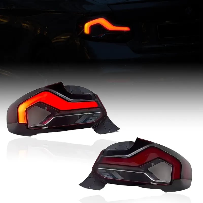 BMW 2 Series (F22/F23) & M2 G87-Style LED Tail Lights — Modern M2 Look — 2014–2021