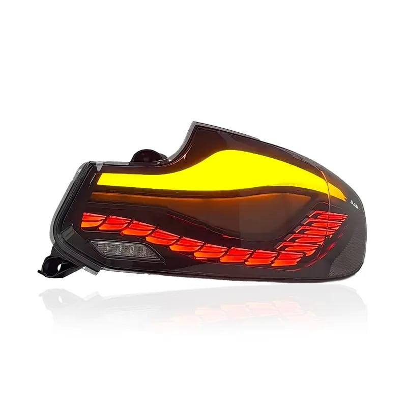 BMW 2 Series (F22/F23) & M2 GTS OLED-Style LED Tail Lights — Sequential Euro Amber — 2014–2021 thumbnail 4