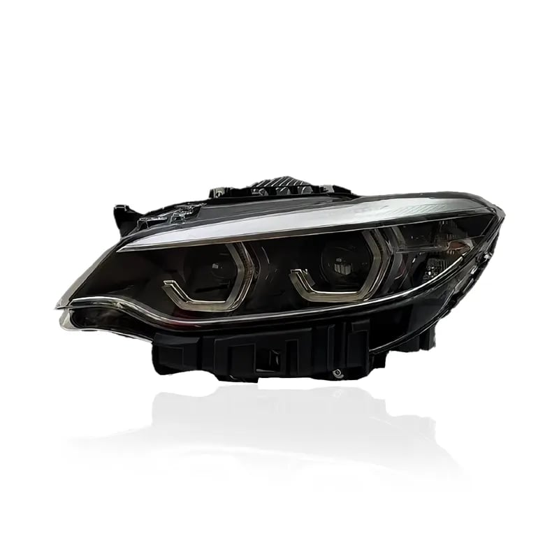 BMW 2 Series (F22/F23) & M2 Icon-Style Full LED Headlights — White/Yellow DRL — 2014–2021 thumbnail 8