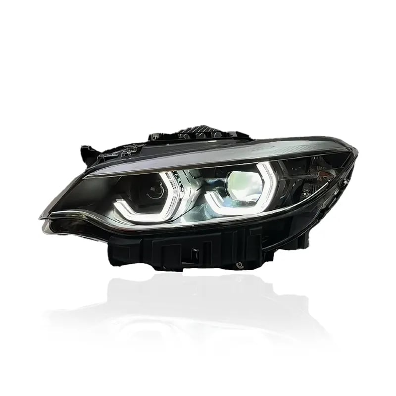 BMW 2 Series (F22/F23) & M2 Icon-Style Full LED Headlights — White/Yellow DRL — 2014–2021 thumbnail 5