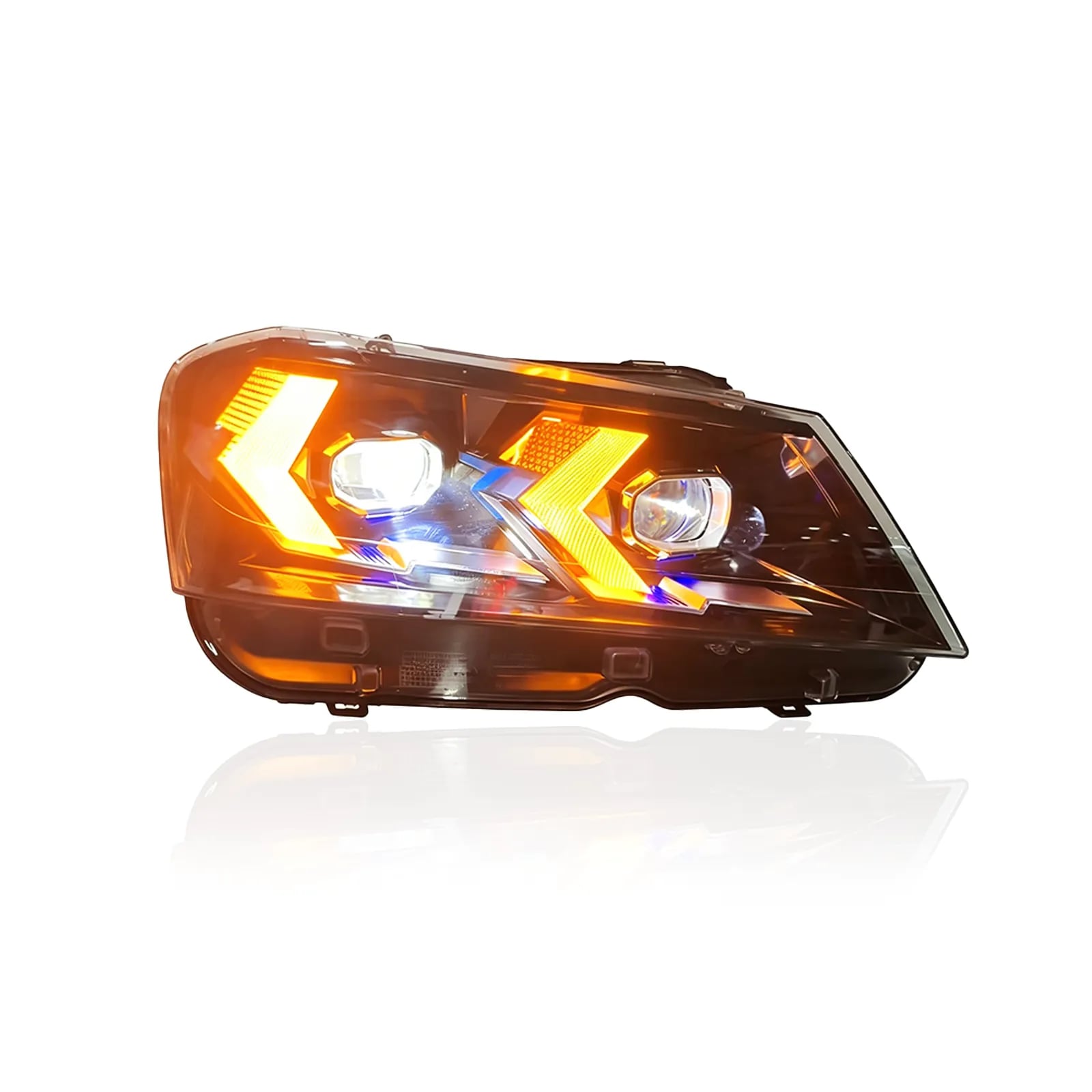 Reflektory LED Snake-Eye BMW X3 F25 i X4 F26 — Obudowa LCI, konwersja z pre-LCI na LCI — Ksenon — 2010–2018 thumbnail 4