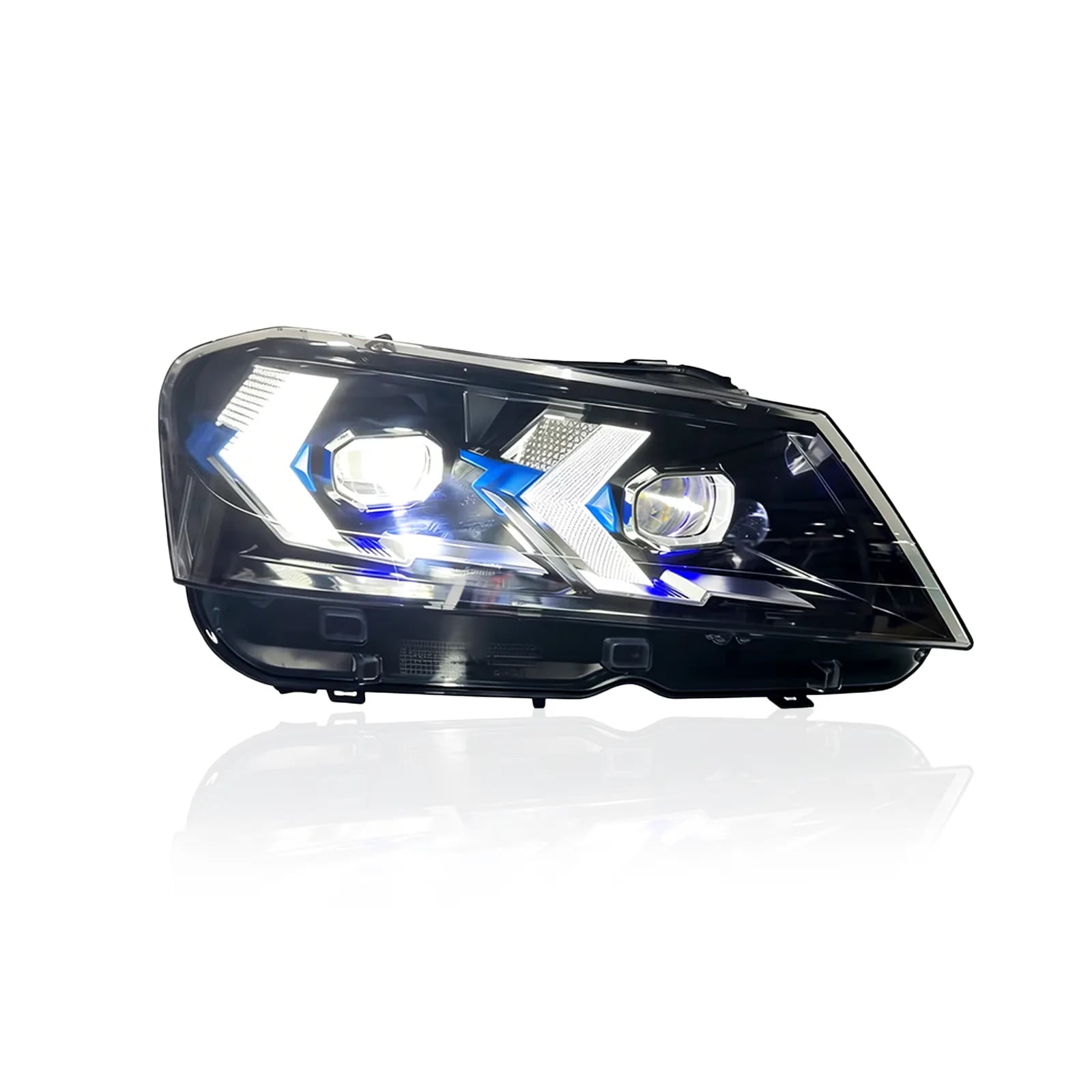 Reflektory LED Snake-Eye BMW X3 F25 i X4 F26 — Obudowa LCI, konwersja z pre-LCI na LCI — Ksenon — 2010–2018 thumbnail 3