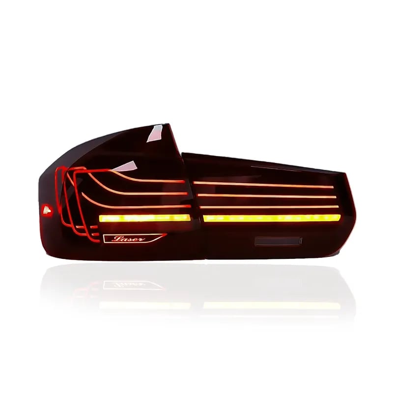 BMW F30 / F80 M3 Laser Style LED Tail Lights (2011-2019) thumbnail 3