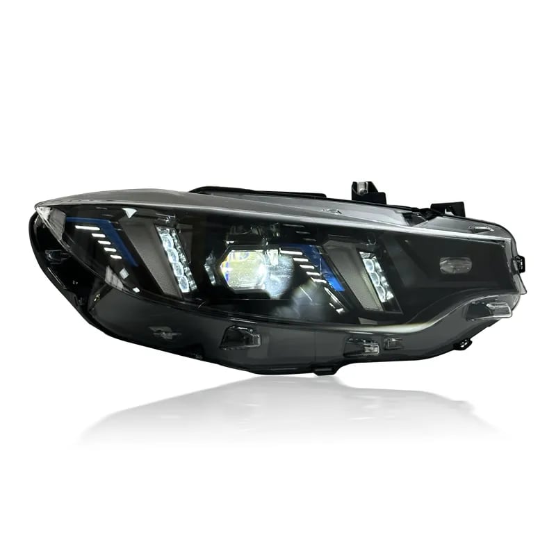 BMW (F32/F33/F36) & M3 (F80) / M4 (F82/F83) Arrow-DRL LED Headlights — Yellow/White DRL — 2013–2020 thumbnail 5