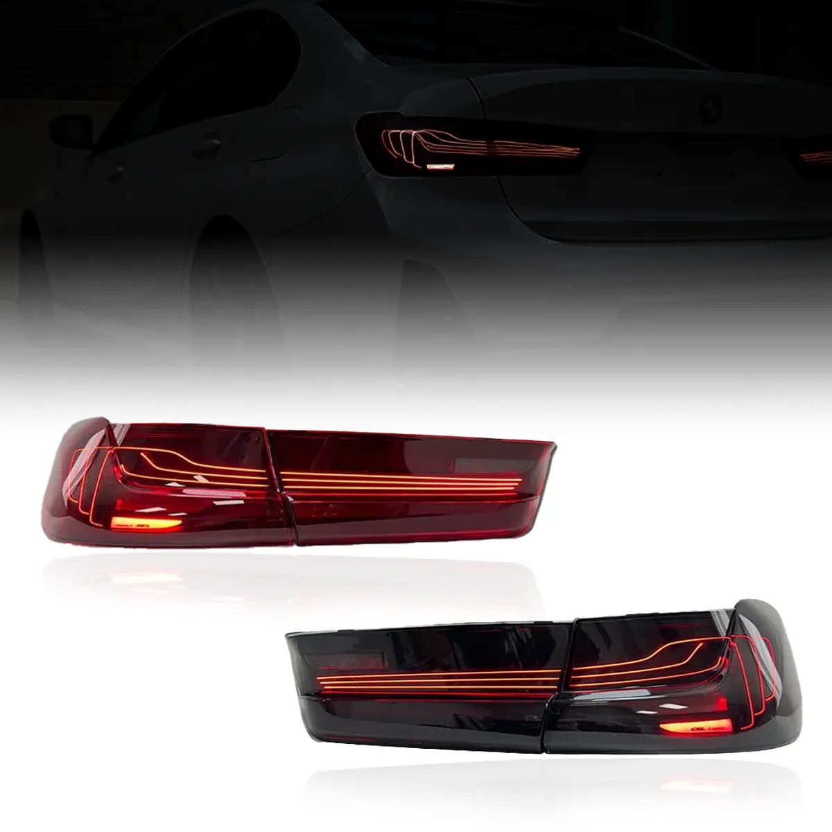 Lampy Tylne LED w Stylu Laser BMW G20 / G80 M3 (2018-2022)