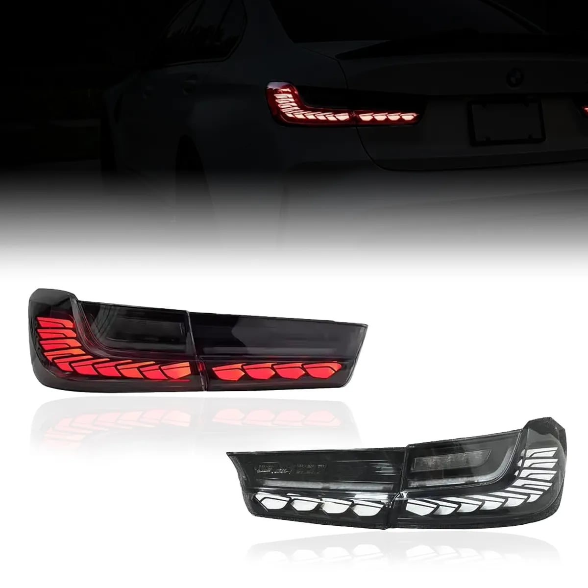 BMW G20 / G80 M3 GTS OLED Stila LED Aizmugurējie Lukturi (2018-2022)