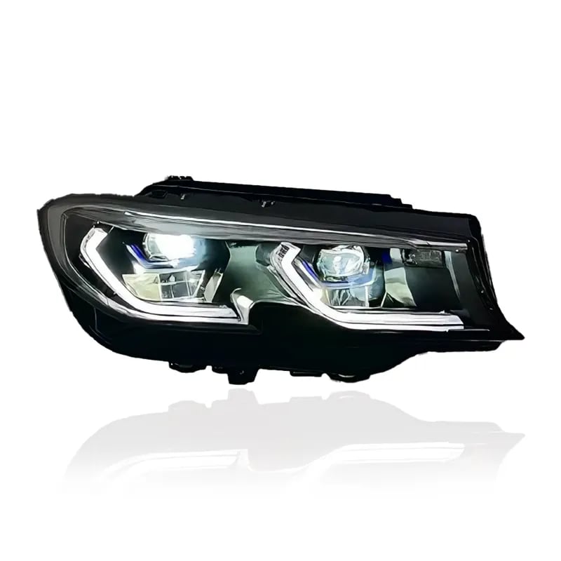BMW G20/G21 Laser-Look LED Headlights — GTS/CSL Yellow/White DRL Upgrade — 2019–2022 thumbnail 9
