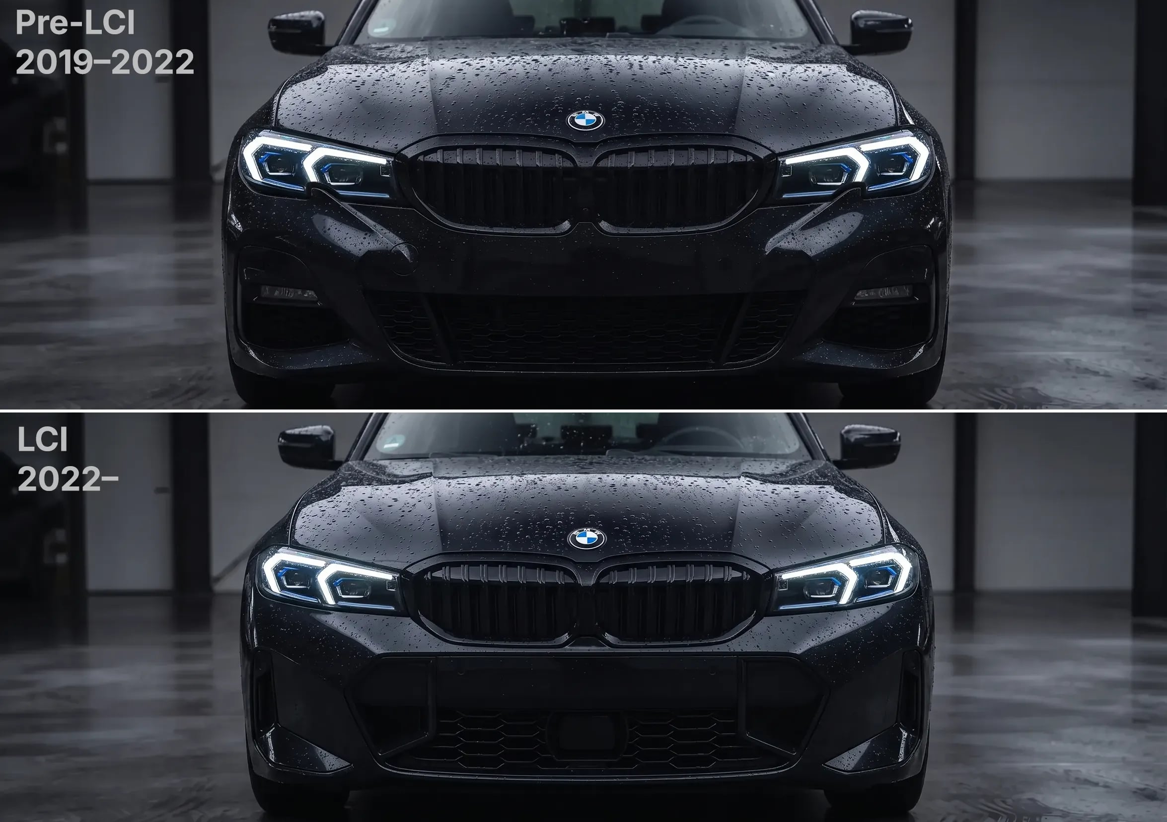 BMW 3 Series (G20/G21) LCI-Style Full LED Headlights — Pre-LCI to LCI Conversion — 2019+ thumbnail 3