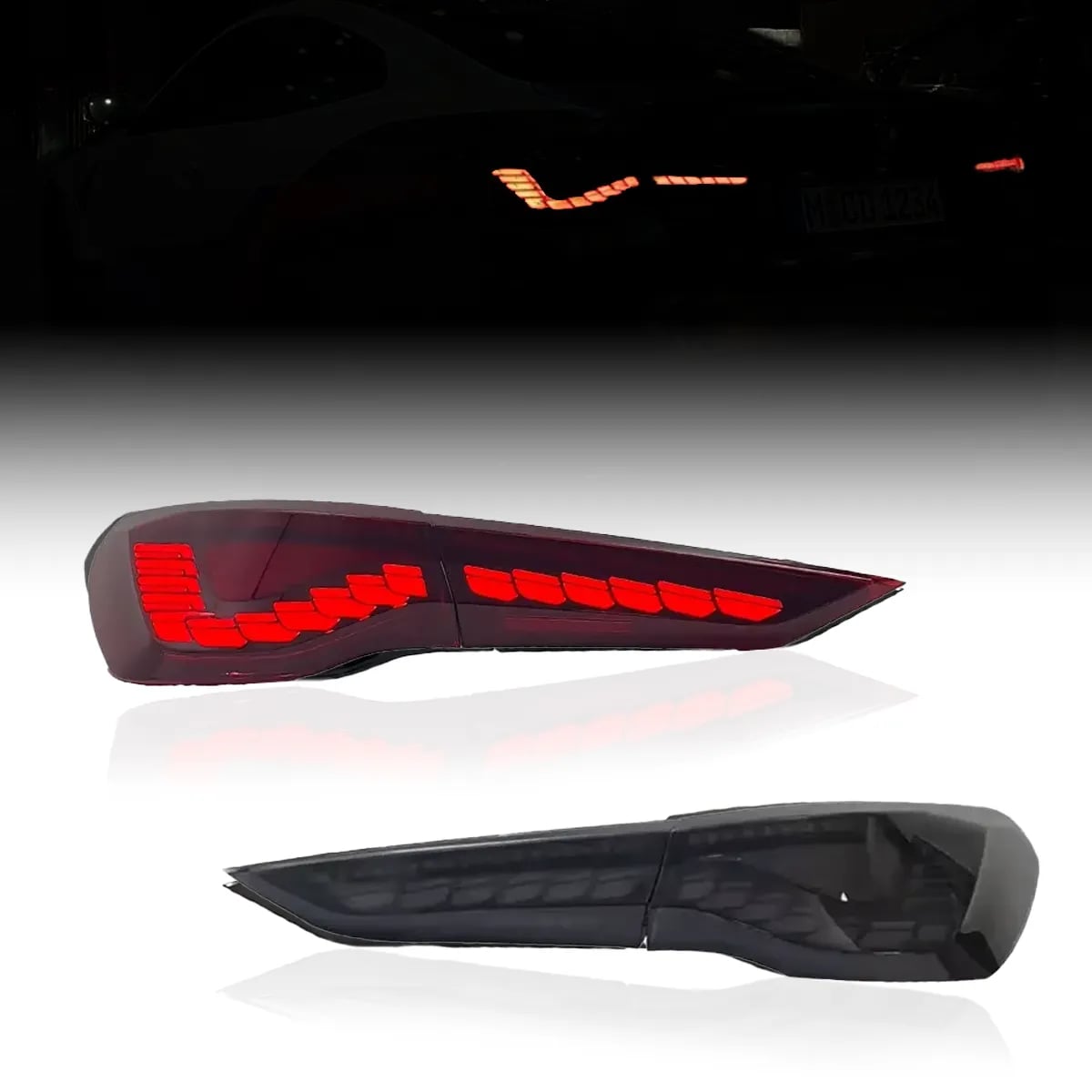 BMW G22 / G82 M4 GTS OLED Style LED Tail Lights (2020-2024)